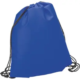 Drawstring Bag Non-Woven Royal Blue